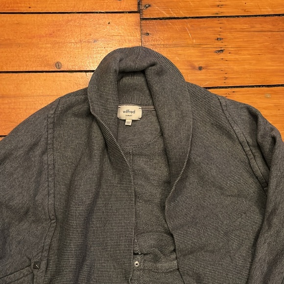 Wilfred size extra small gray cocoon sweater - Picture 4 of 5